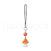 Opaque Resin Pendant Decorations HJEW-JM01712-05-1