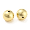 Rack Plating Eco-Friendly Brass Beads KK-M255-07C-G-2