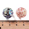 UV Plating Transparent Acrylic Beads MACR-K356-06B-3
