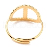 Ion Plating(IP) Adjustable 304 Stainless Steel Finger Rings RJEW-L102-10G-4