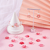 SUNNYCLUE 200Pcs Acrylic Bead Caps OACR-SC0001-83A-4