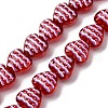Glass Enamel Beads GLAA-Q125-01D-3