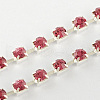 Brass Rhinestone Strass Chains CHC-S6-09S-1-1