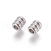 Tarnish Resistant 202 Stainless Steel Beads STAS-F205-08P-1