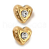304 Stainless Steel Crystal Rhinestone Beads STAS-U047-02G-2