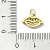 Brass Micro Pave Cubic Zirconia Pendants KK-H475-25G-03-3
