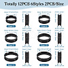  12Pcs 6 Size 201 Stainless Steel Grooved Finger Ring Settings RJEW-TA0001-05EB-11