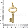 304 Stainless Steel Big Pendants STAS-G346-36G-3