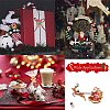 SUNNYCLUE 48Pcs 12 Styles Christmas Theme Opaque Resin Cabochons CRES-SC0002-54-5