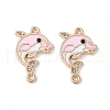 Alloy Enamel Connector Charms ENAM-I054-02B-1