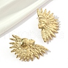 201 Stainless Steel Sun Stud Earrings EJEW-D084-13G-2