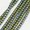 Electroplate Non-magnetic Synthetic Hematite Beads Strands G-J163-2x2mm-06-1