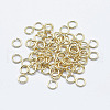 Brass Open Jump Rings KK-G331-08-5x0.8-NF-1