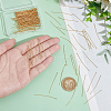 Unicraftale 200Pcs 304 Stainless Steel Flat Head Pins STAS-UN0058-92D-G-5