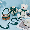 FIBLOOM 10 Yards Polyester Pleated Edged Ribbon for Clothing Decoration DIY-FI0001-13G-5