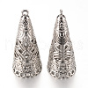 Alloy Pendant Bails X-PALLOY-S090-04P-LF-1