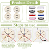 Fingerinspire 8 Rolls 8 Colors Nylon Thread for Jewelry Making DIY-FG0006-88-4