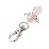 10Pcs Angel Glass Pendant Decorations HJEW-JM02673-5