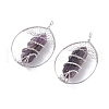 Natural Amethys Big Pendants G-F702-02P-B-1