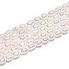 Natural Cultured Freshwater Pearl Beads Strands PEAR-N012-03P-5