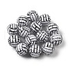 Sport Themed Resin Rhinestone Beads OACR-D307-02-1