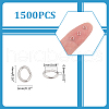 Unicraftale 1500Pcs 304 Stainless Steel Jump Rings STAS-UN0060-29-4