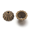 Tibetan Style Alloy Bead Caps MLF9305Y-NF-2