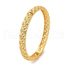 Brass Hinged Bangles for Women BJEW-D313-01G-2