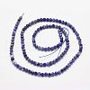 Natural Sodalite Bead Strands X-G-P279-58-3mm-2