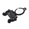 Glass Mirror Pendants FIND-Z073-03EB-2