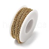Ion Plating(IP) 304 Stainless Steel Textured Cable Chains CHS-H012-02G-1-3