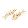 304 Stainless Steel Pendants STAS-N111-15G-2