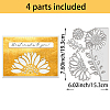 Carbon Steel Cutting Dies Stencils DIY-WH0309-1481-2