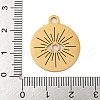 Ion Plating(IP) 304 Stainless Steel Pendants STAS-B056-26G-05-3