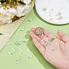   12 Pairs 12 Styles Resin Stud Earrings EJEW-PH0001-31-3