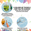 Olycraft DIY Keychain Making Kits DIY-OC0001-54-4