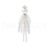 Glass Seed Beads Big Pendants PALLOY-MZ00687-03-1