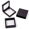 Square Transparent PE Thin Film Suspension Jewelry Floating Frame Displays ODIS-TAC0002-02A-2