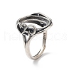 925 Sterling Silver Adjustable Ring Components STER-C011-13AS-1