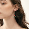 30Pcs 15 Colors Alloy Enamel Pendants FIND-YW0005-80-6