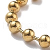 304 Stainless Steel Ball Chain Necklaces CHS-F009-01H-45cm-G-2