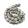 Natural Peace Jade Beads Strands G-B022-31C-4