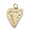 Brass Pendants ZIRC-M108-60G-1