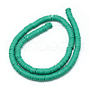 Handmade Polymer Clay Bead Strands CLAY-T002-4mm-08-2