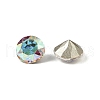 Glass Rhinestone Cabochons GLAA-A018-8mm-001AB-2