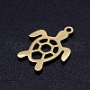 Ion Plating(IP) 304 Stainless Steel Hollow Pendants A-STAS-Q201-JN280-2-2