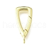 Brass Spring Gate Rings KK-V007-15G-1