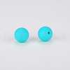Round Silicone Focal Beads SI-JX0046A-01-3