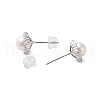 Anti-Tarnish 925 Sterling Silver Studs Earring EJEW-H002-36P-2