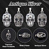 Unicraftale 4Pcs 2 Styles Stainless Steel Pendants STAS-UN0054-69-5
